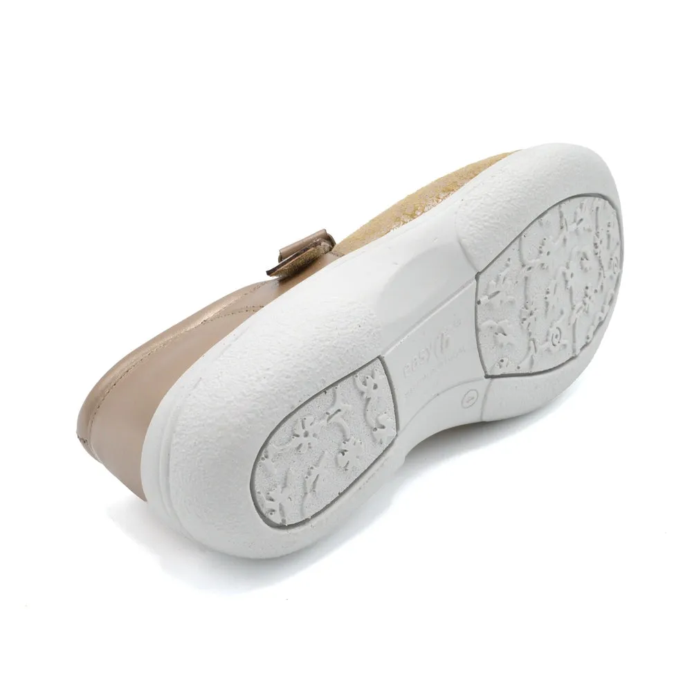 DB Roberta - Ladies Extra Wide Shoe - 2V and 6V Width Fittings - Soft Gold