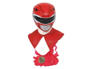 Diamond Select Mighty Morphin Power Rangers Legends in 3D Red Ranger 1/2 Scale NYCC 2021 Exclusive Bust