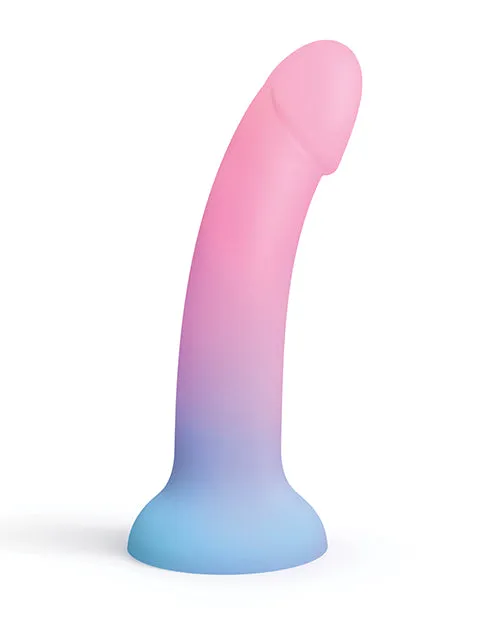 Dildolls Utopia Silicone Curved (Pink/Blue)