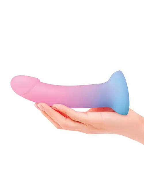 Dildolls Utopia Silicone Curved (Pink/Blue)