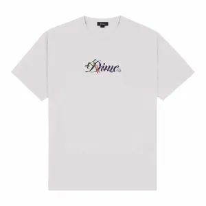 Dime Cursive Snake T-Shirt (Cement)