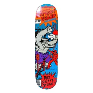 Elephant 8.5" x 32.5" Brand Smash Ticket (GREY) Skateboard Deck