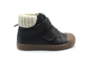 Emel Black Velcro Sock Bootie