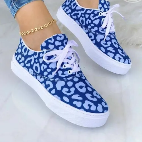 Fashion Graffiti Women Sneakers Trainers Shoes