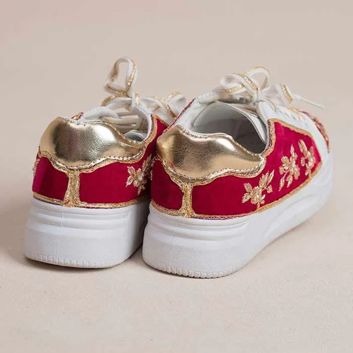 Festive Bridal Sneakers