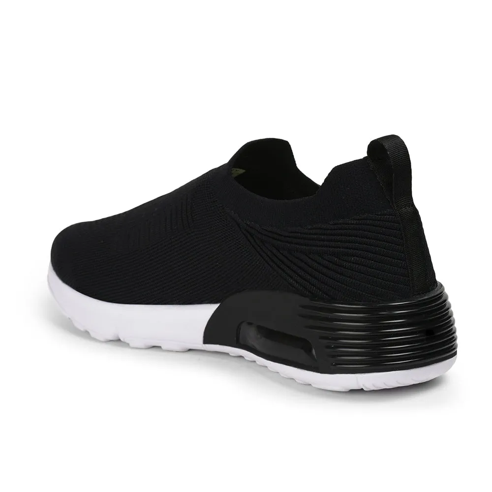 Force 10 By Liberty Men AIRTEK-1 Black Sports Non Lacing Shoes