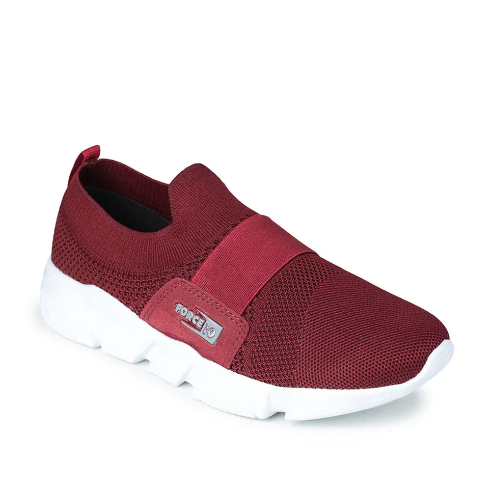 Force 10 By Liberty Women Sports Walking Shoes - Maroon (WILLEY)