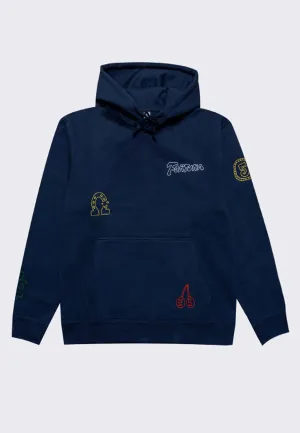 Fortuna Hooded Sweat Fleece - dark navy