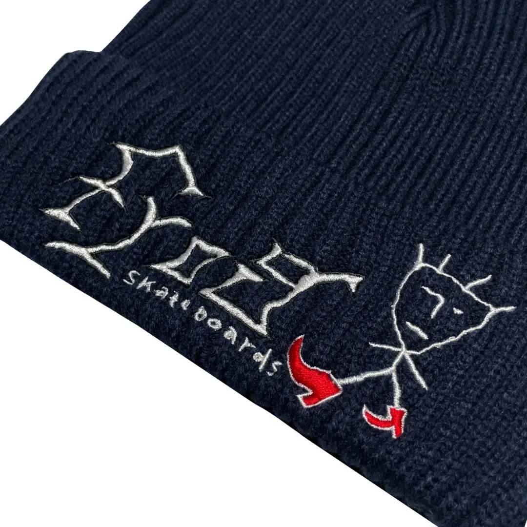 Frog Just Keep Walking Beanie Navy