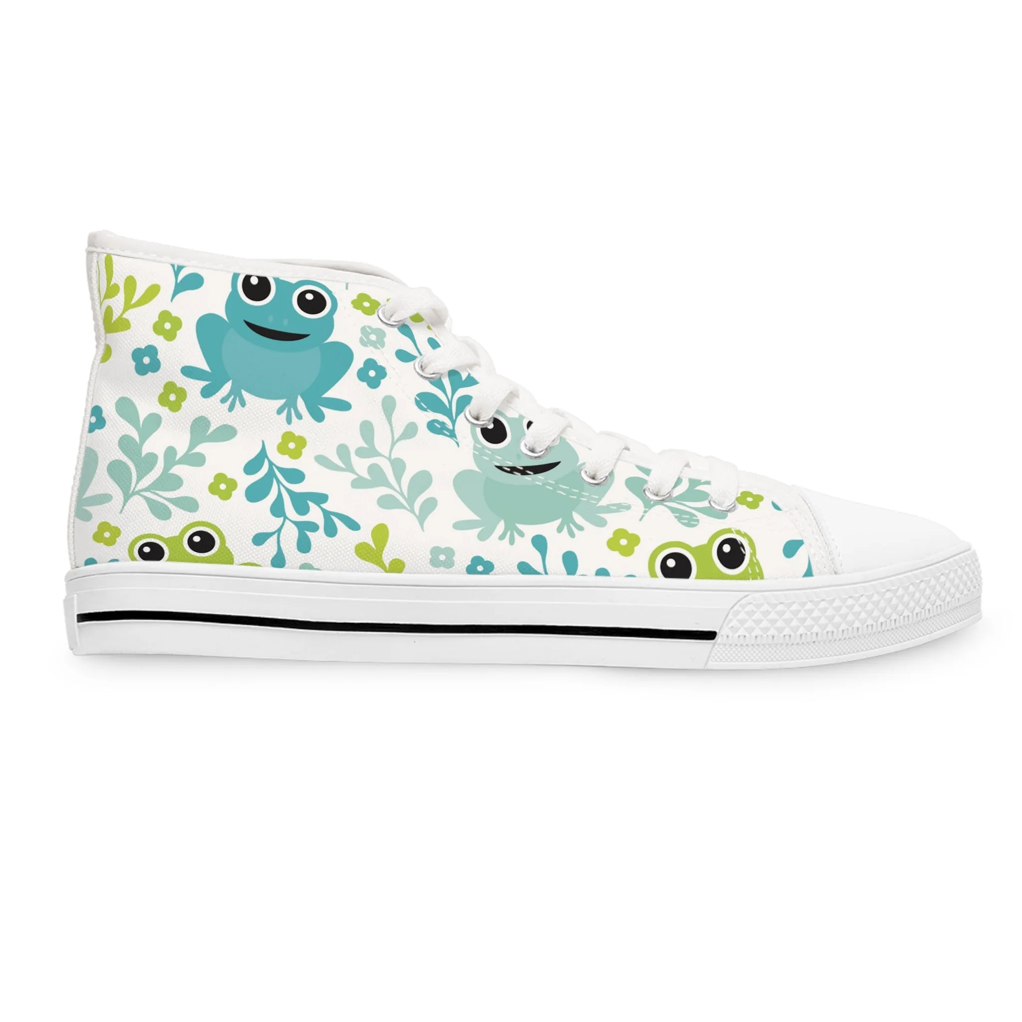 Frog Women's High Top Sneakers