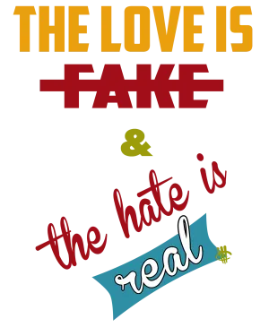 FroSkate x Nike SB Dunk High "All Love No Hate" White T-Shirt (Love is Fake)