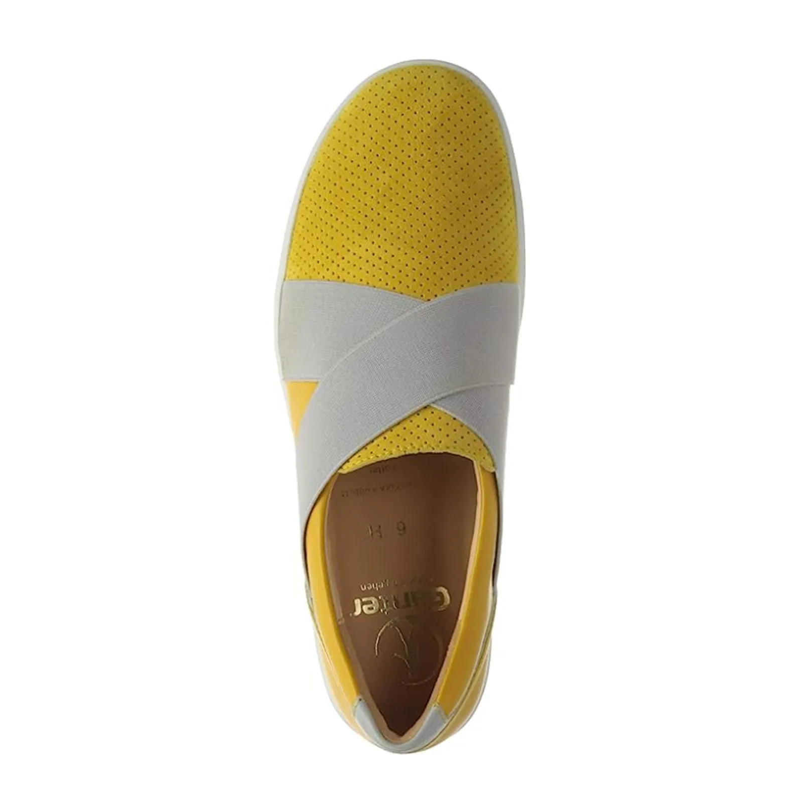 Ganter Heidi 5 Slip On Sneaker (Women) - Limone/Grey