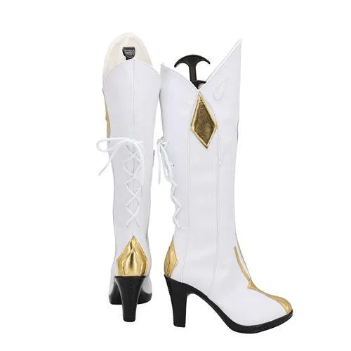 Genshin Impact Jean Boots Halloween Costumes Accessory Cosplay Shoes