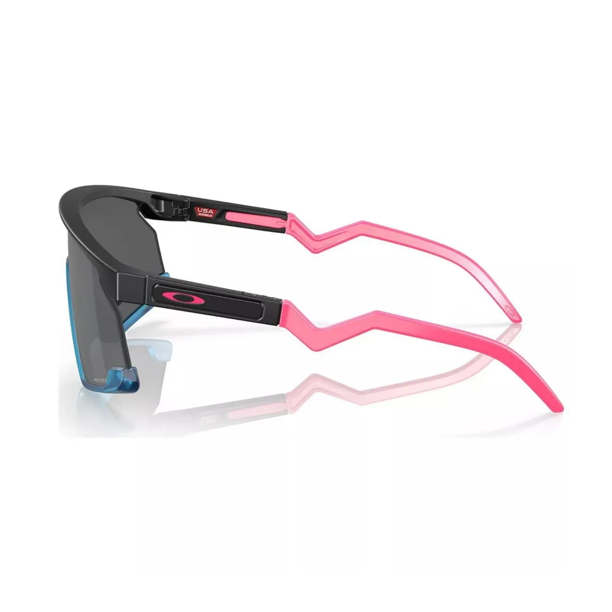 Glasses Oakley BXTR Pink Blue With Black Lenses