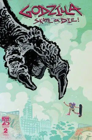 Godzilla: Skate Or Die #2 Variant B (Ba)