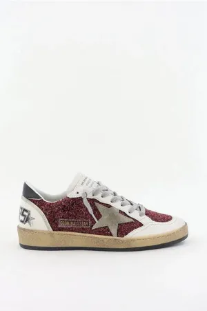 Golden Goose - Sneakers Ball Star - Bordeaux/Blanc/Glace/Noir