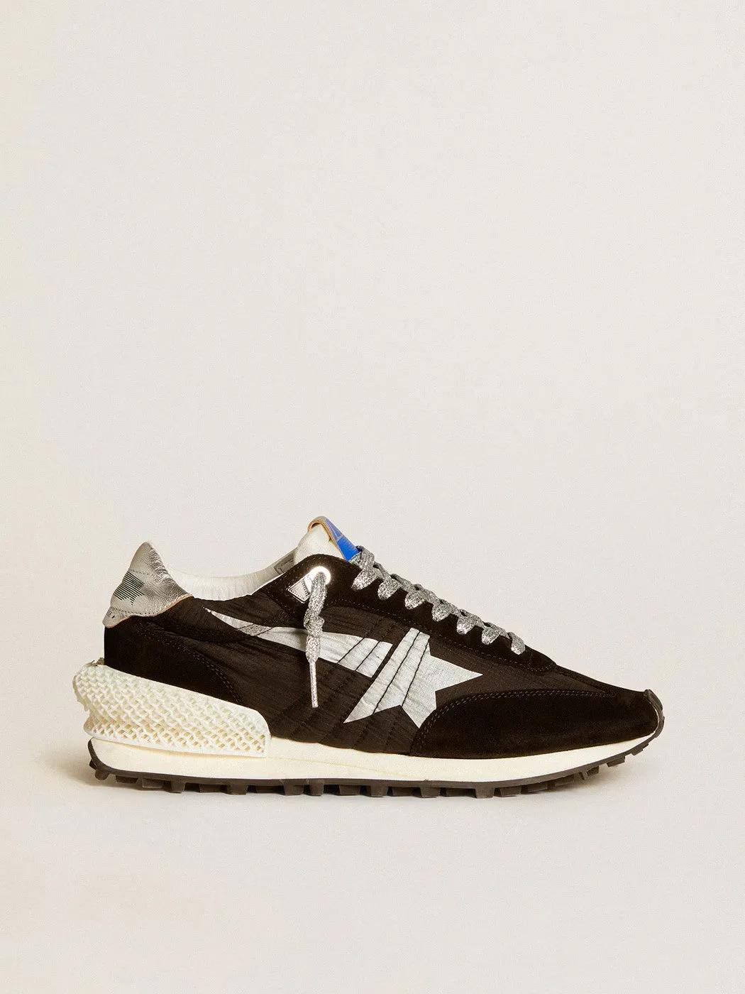 Golden Goose - Sneakers Running Marathon - Noir/Argent