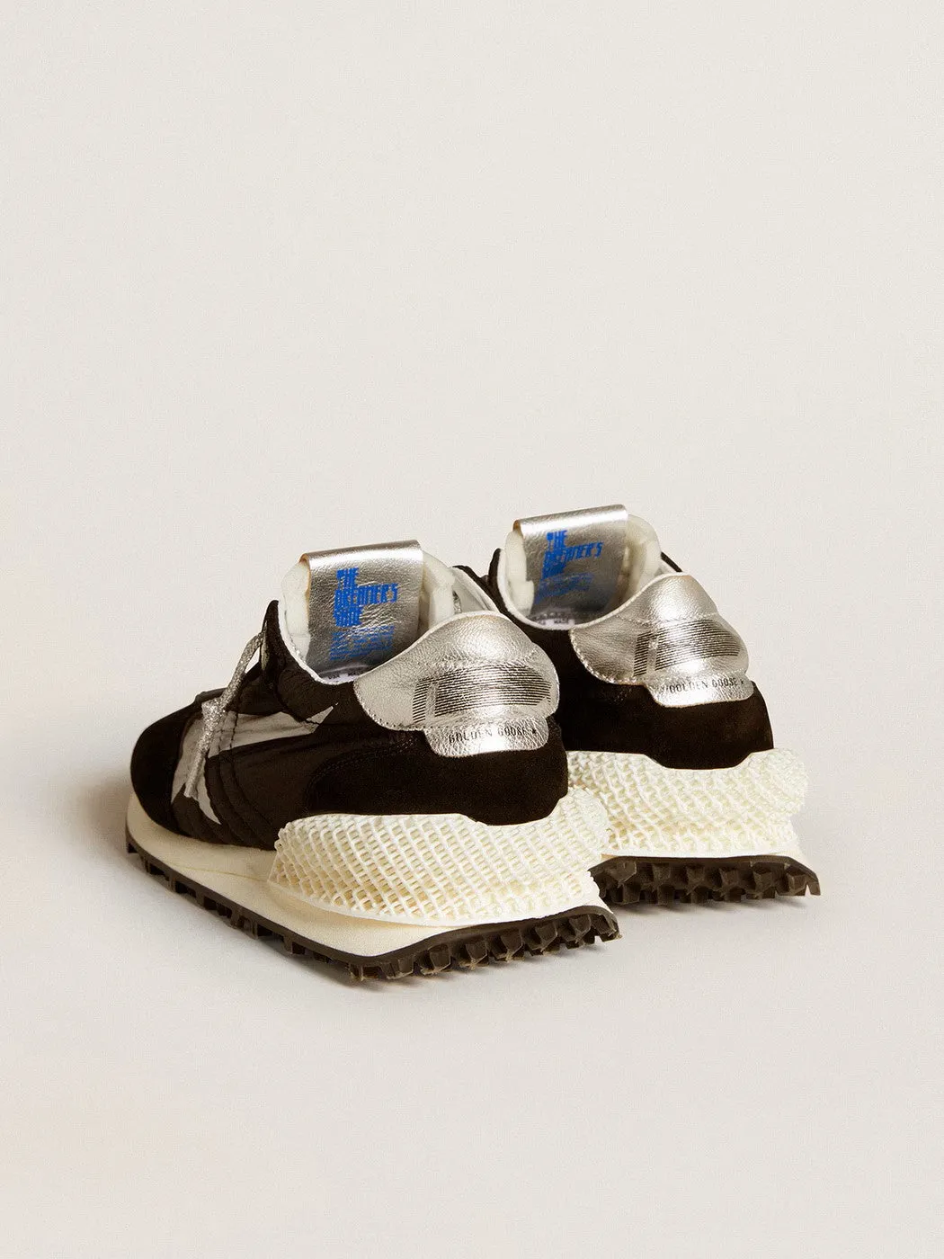 Golden Goose - Sneakers Running Marathon - Noir/Argent