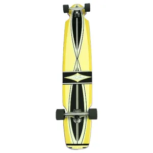 Gravity Ed Economy Pro Series 55" Yellow Longboard