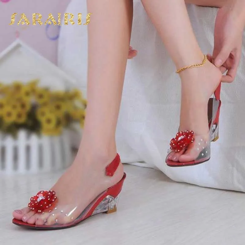 High Heels Casual Jelly Women Sandals