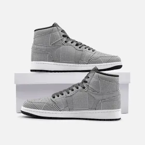 Houndstooth Plaid Sneakers