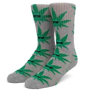 Huf Green Buddy Vaca Sock - Heather Grey