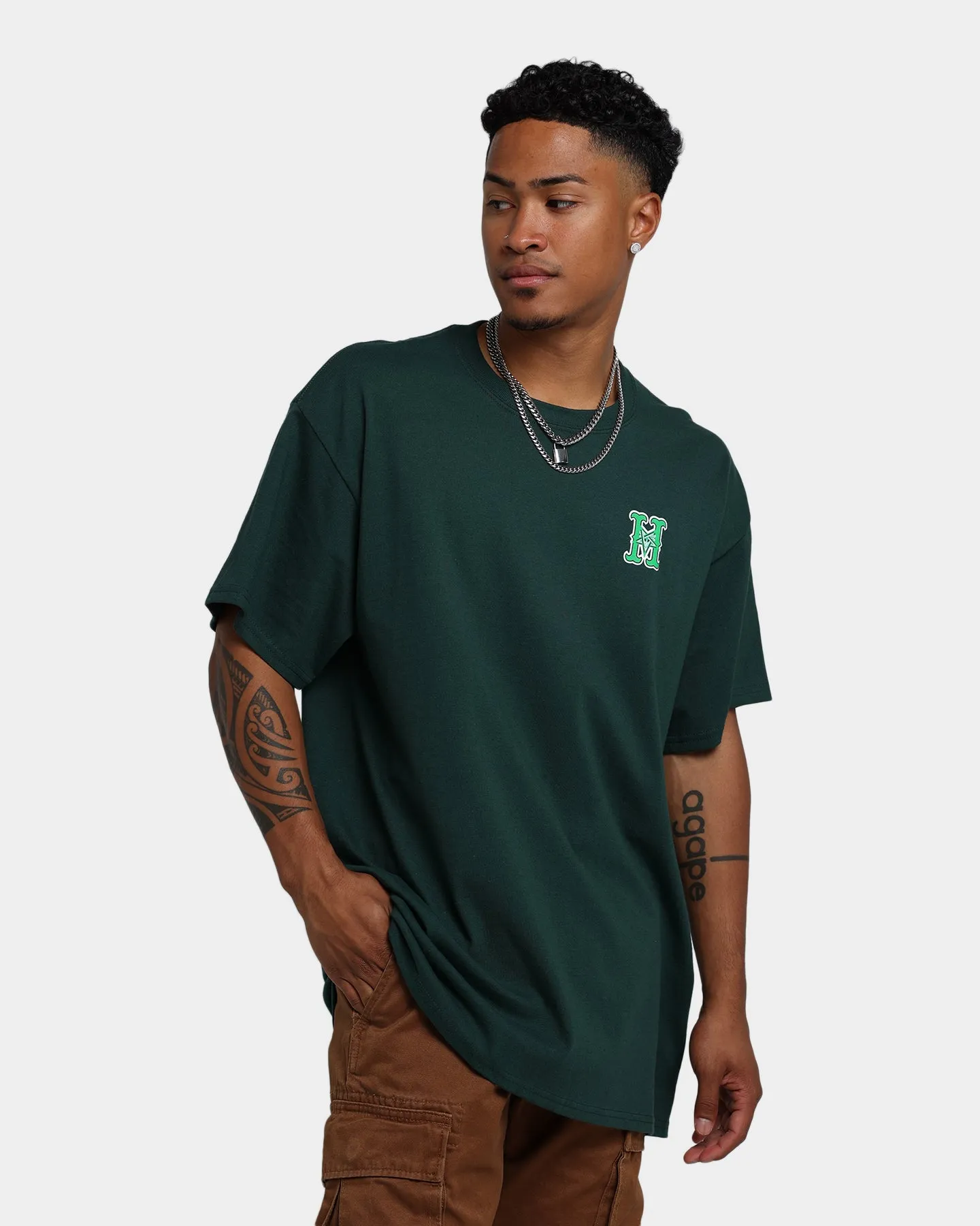 HUF X Thrasher High Point T-Shirt Forest Green