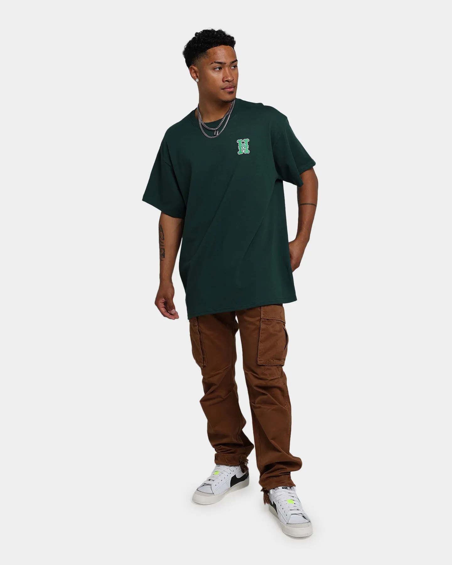 HUF X Thrasher High Point T-Shirt Forest Green