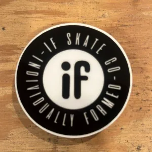 If Skate Co. Individually Formed Sticker