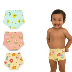 I'm a Foodie (Pack of 3)  - Ultra Undies - Baby Padded Underwear