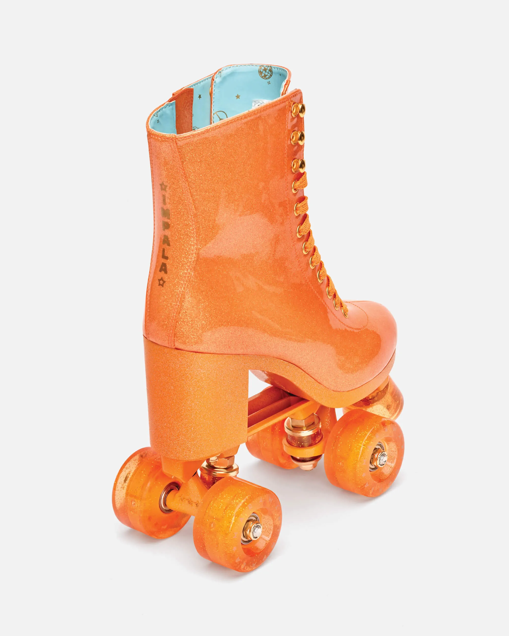 Impala Marawa High Heel Skate - Marawa Sparkle Orange