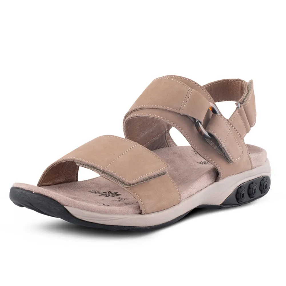 Iris Women's Leather Adjustable Sandal