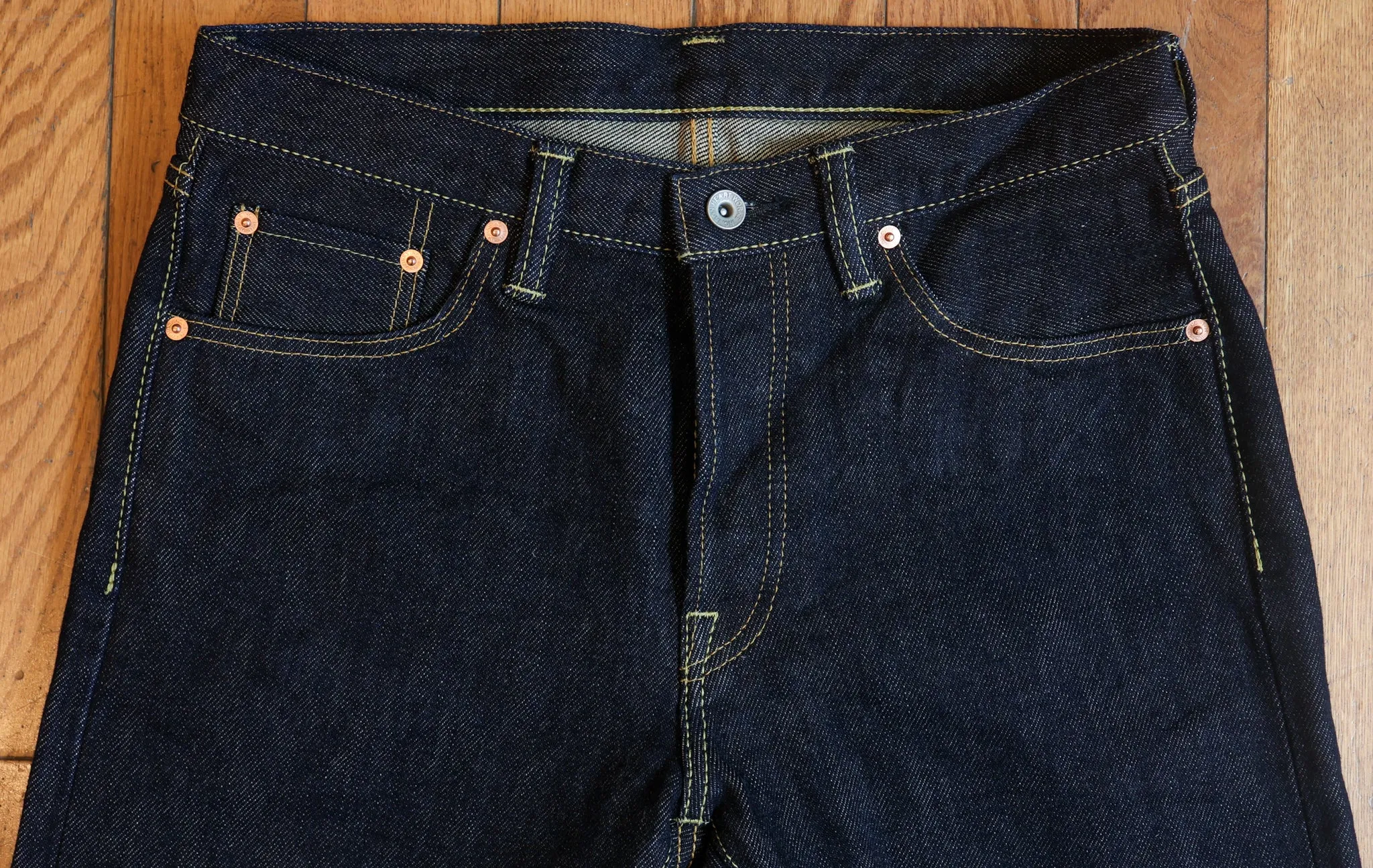 Iron Heart IH-555S-21 - 21oz. Selvedge Denim Super Slim