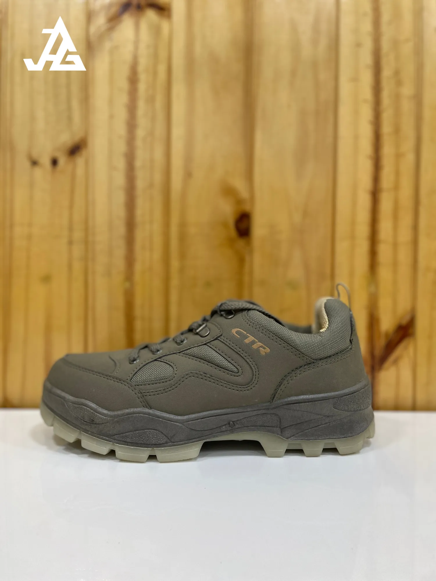 JAG Lunar Series Low Ankle Hiking & Trekking Shoes | Unisex | Olive