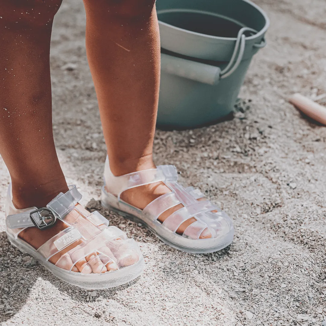 Jaimi Jelly Beach Sandal - Lemon Drop