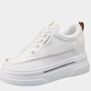 Joskaa 2024 New White Sneakers Platform