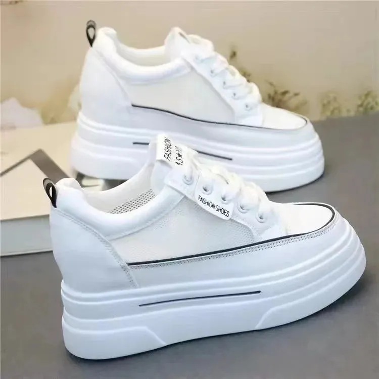 Joskaa 2024 New White Sneakers Platform