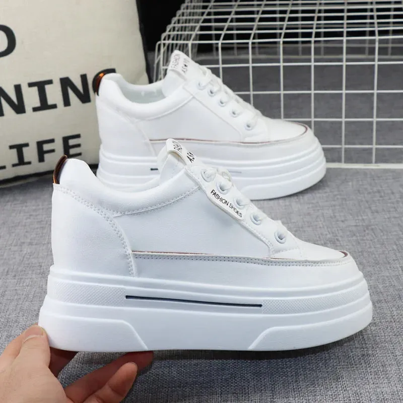 Joskaa 2024 New White Sneakers Platform