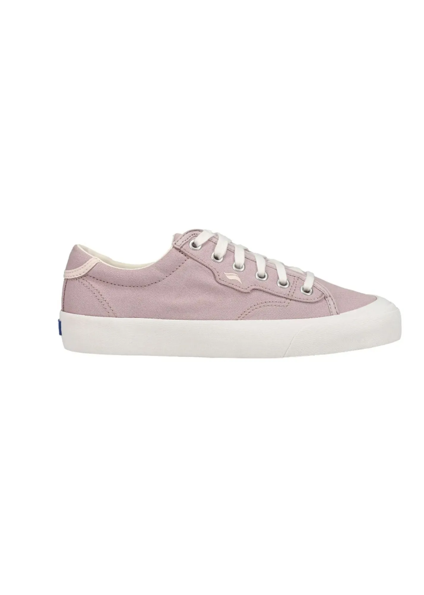 Keds Mauve Crew Kick 75 Organic Cotton Tie Sneakers - FINAL SALE