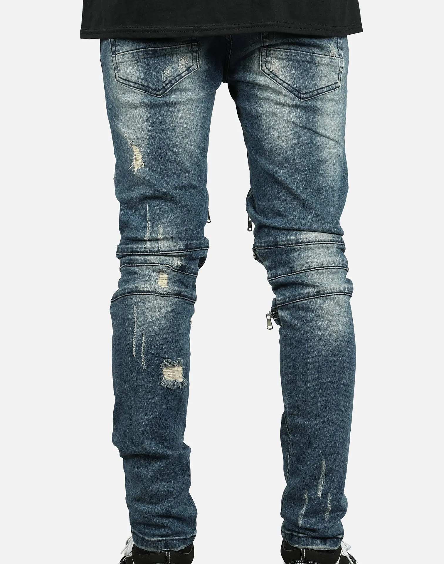 Kilogram KNEE ZIPPER JEANS