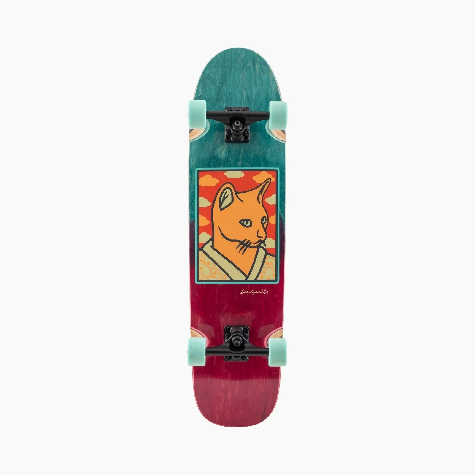 Landyachtz Rally Cat Kimono Complete Longboard