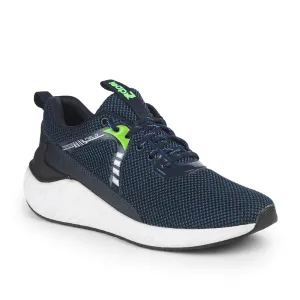 Leap7x Lacing Sports Shoes For Men (N.Blue) FALCON By Liberty