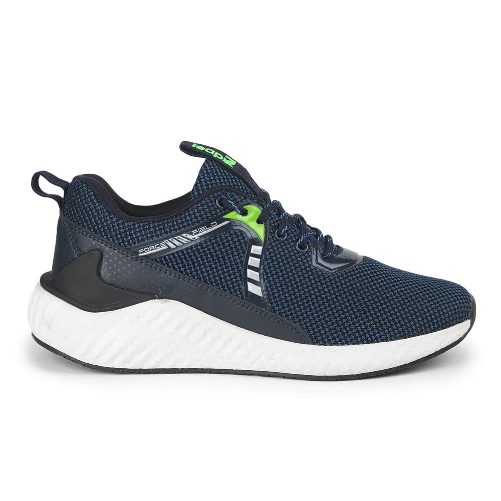 Leap7x Lacing Sports Shoes For Men (N.Blue) FALCON By Liberty