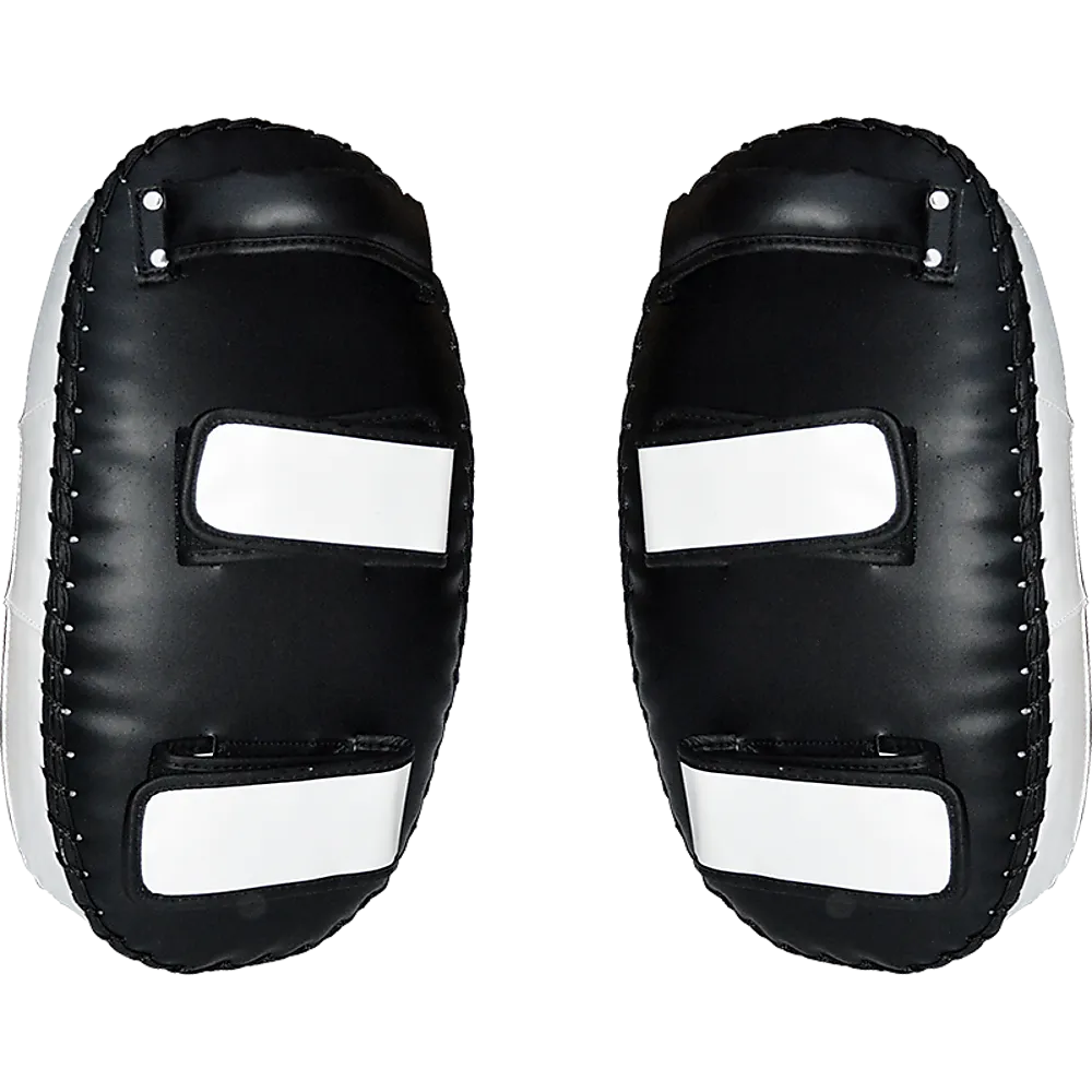 Leather Gel Curved Strike Shield Pads, Adjustable (2)