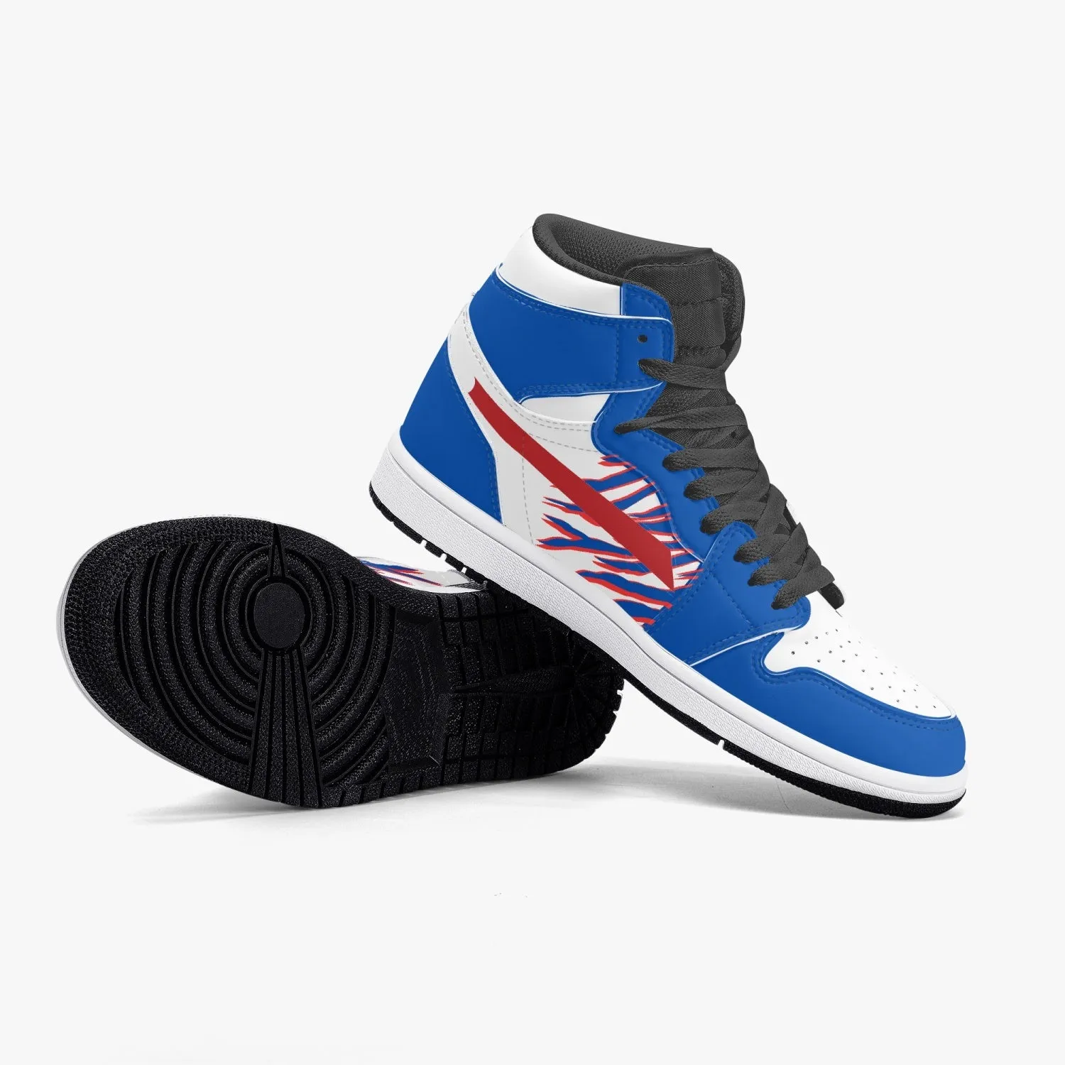 Let's Go Buffalo Jordan 1 Style High Top Sneaker