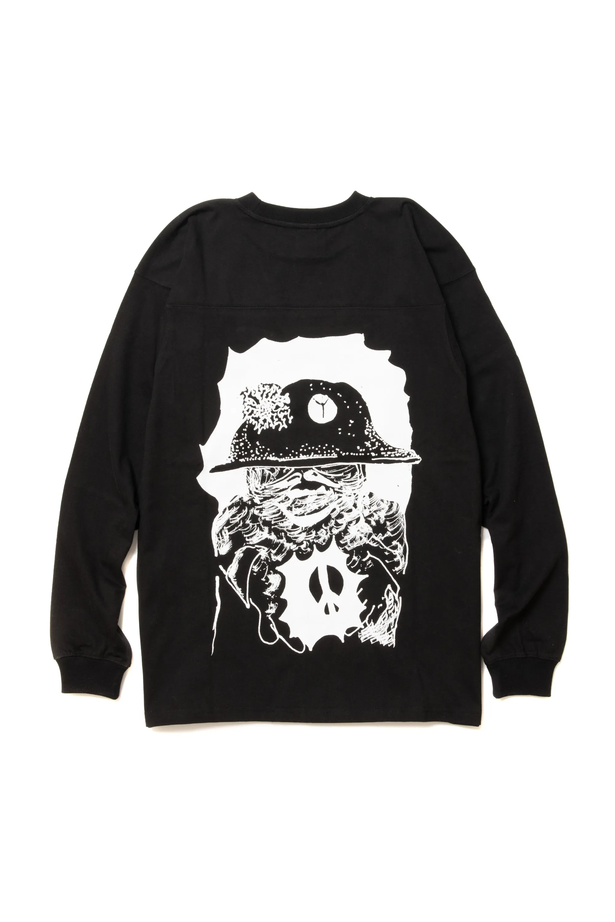 LOLA'S HARDWARE X hagt PEACE SYSTEM L/S TEE BLACK