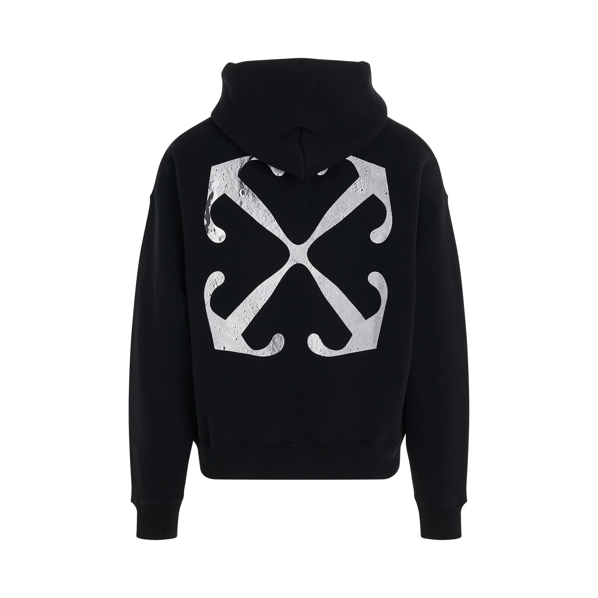 Lunar Arrow Skate Fit Hoodie in Black