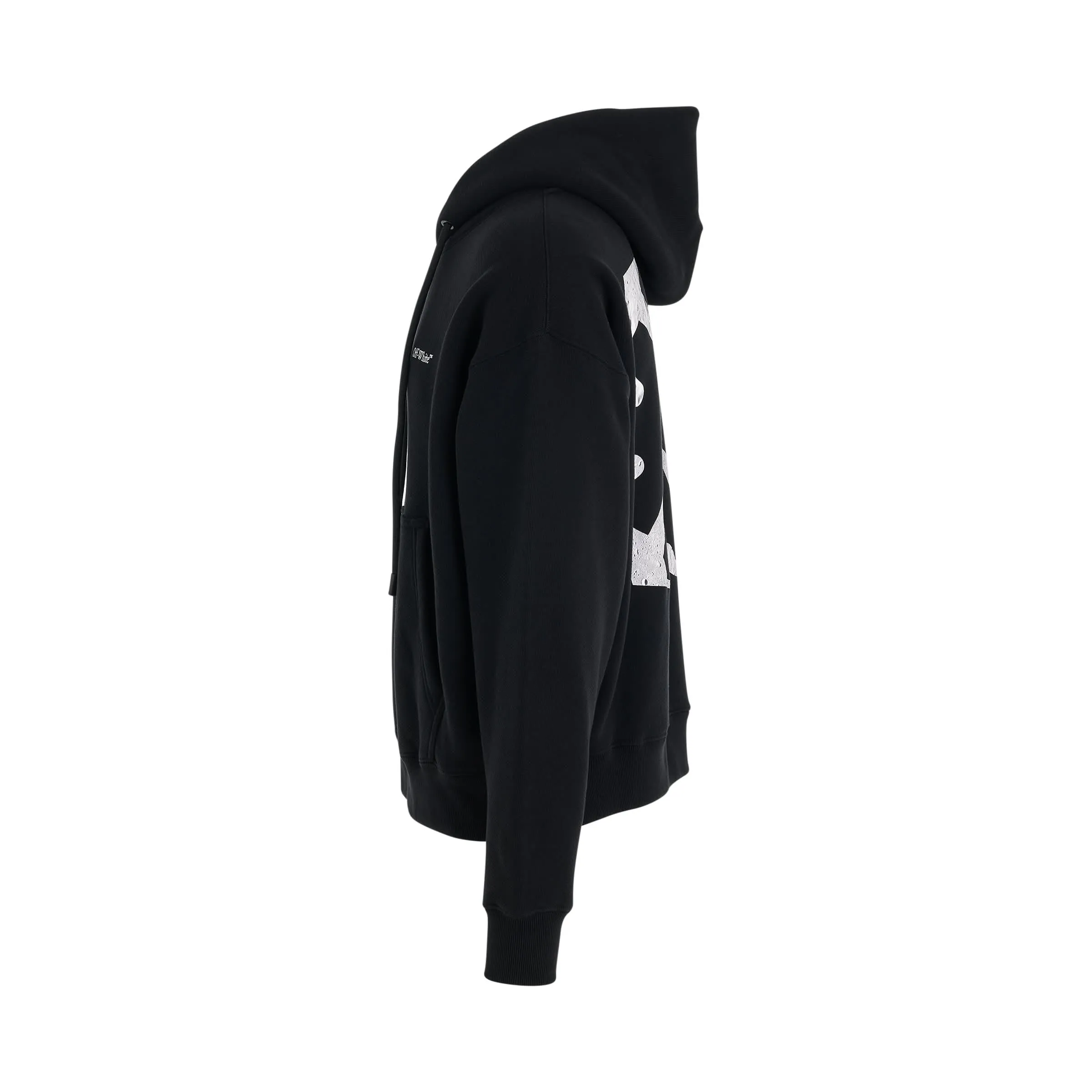 Lunar Arrow Skate Fit Hoodie in Black