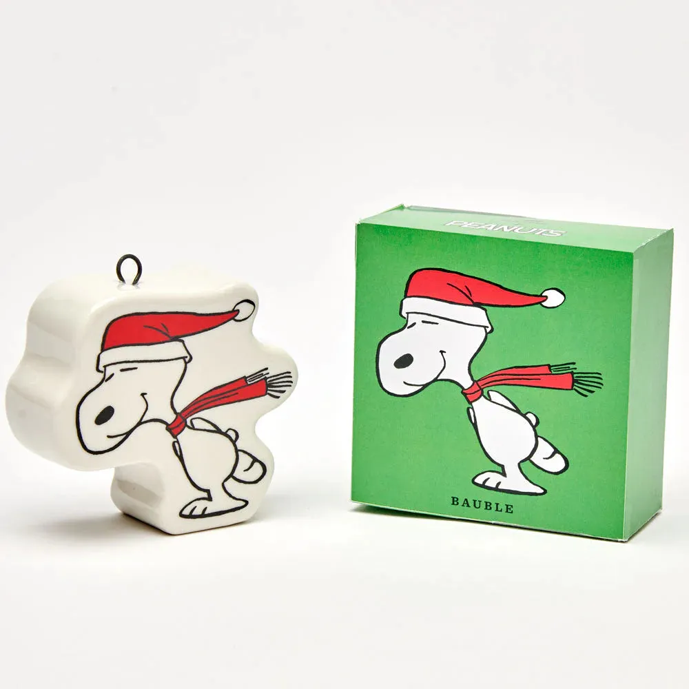 Magpie Gifts Snoopy Peanuts Bauble - Skate