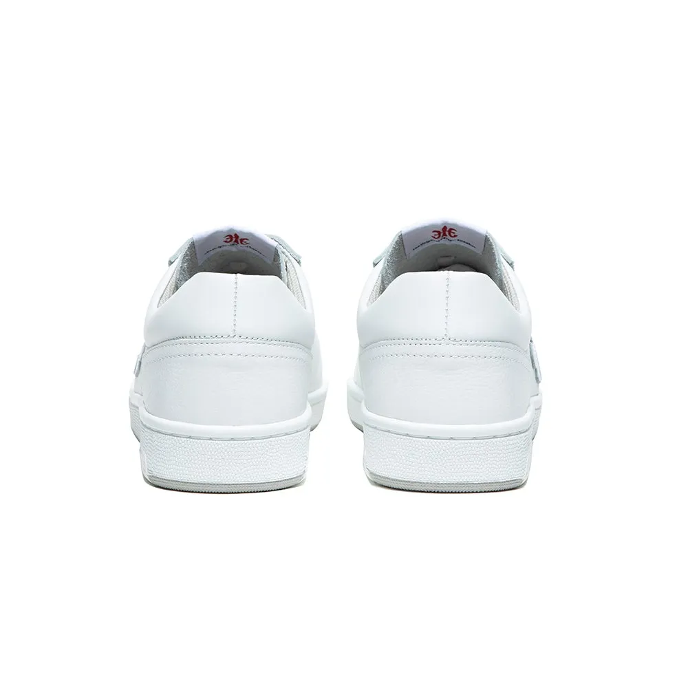 Men's Dreamer White Logo Leather Sneakers 08114-000